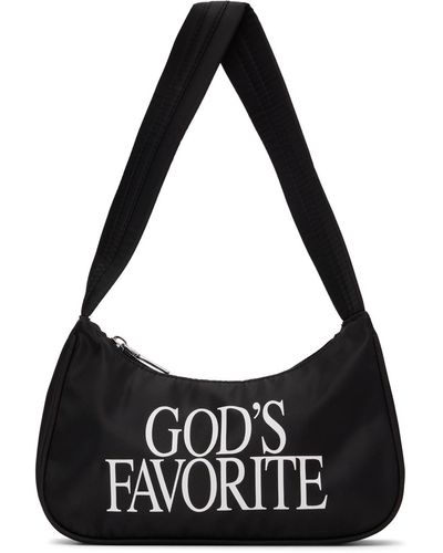 PRAYING Ssense Exclusive 'god's Favorite' Bag - Black