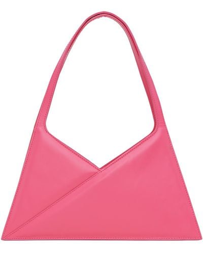MM6 by Maison Martin Margiela Pink Triangle 6 Bag