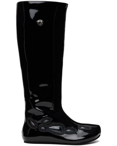 Rombaut Ssense Exclusive Alien Barefoot Tall Boots - Black