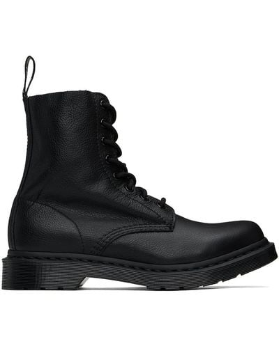 Dr. Martens 1460 Pascal Mono Boots - Black