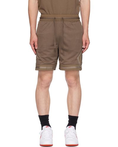 Nike Brown Psg Edition Shorts - Multicolour