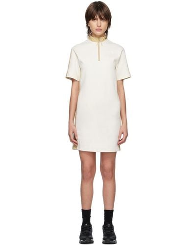 The North Face Off-white Mock Neck Minidress - Black