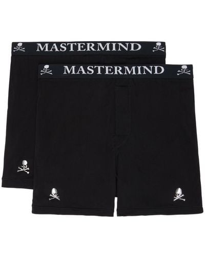 MASTERMIND WORLD Two-pack Boxers - Black