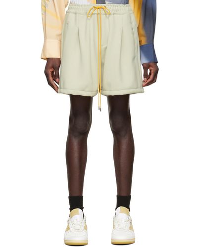 Rhude Ssense Exclusive Off- Polyester Shorts - Gray