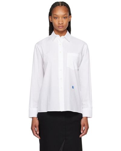 Adererror Significant Patch Shirt - White