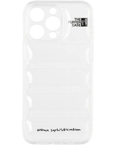 Urban Sophistication 'The Puffer' Iphone 15 Pro Max Case - White