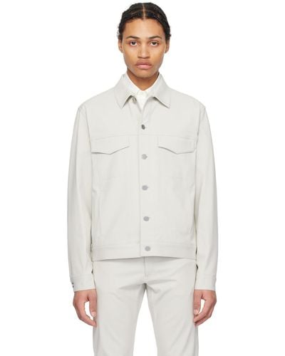 Theory Off-white River Jacket