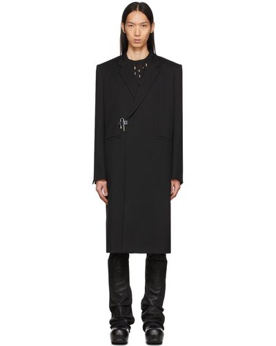 Givenchy Padlock Coat - Black