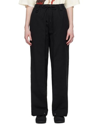 Y-3 Layered Trousers - Black