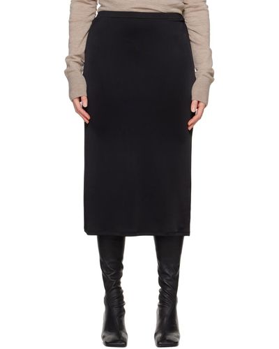 TOVE Flor Midi Skirt - Black