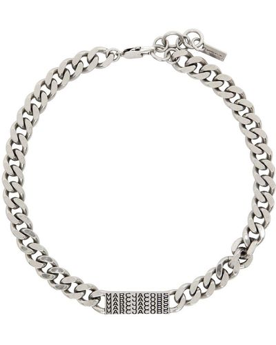 The Barcode Monogram ID Chain Necklace, Marc Jacobs