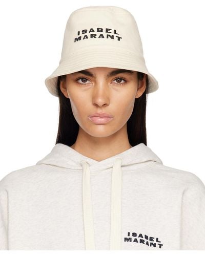 Isabel Marant Off-white Haley Bucket Hat