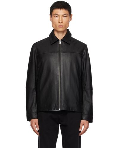 BOSS Black Jomir Leather Jacket