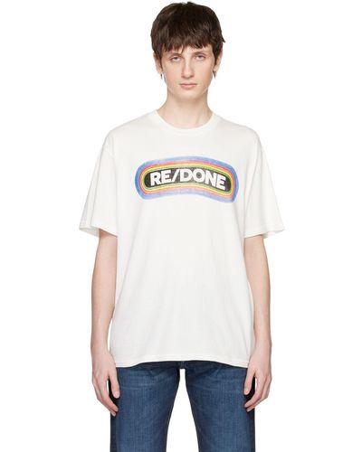 RE/DONE T-shirts for Men | Online Sale up to 70% off | Lyst