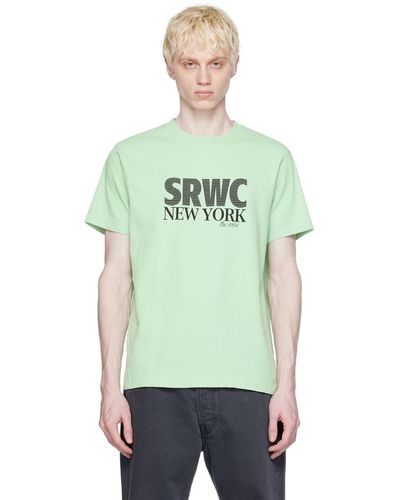 Sporty & Rich Sportyrich t-shirt 'srwc' vert