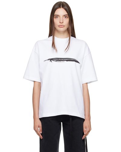 Ann Demeulemeester T-shirt décontracté marike blanc