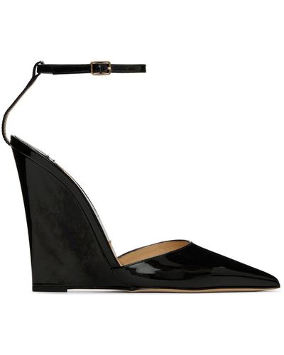 Jimmy Choo Chaussures à talon compensé blake 110 noires