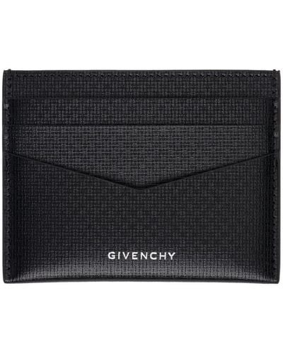 Givenchy 4G Classic Card Holder - Black