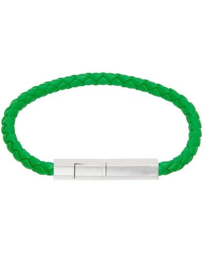 Bottega Veneta Bracelet tressé vert