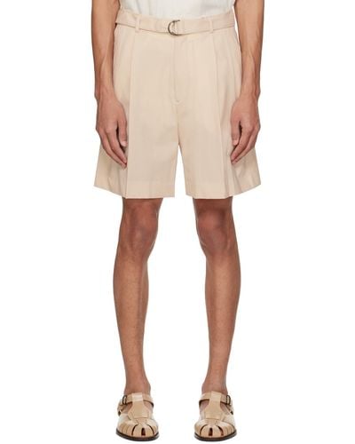 Cmmn Swdn Off- Marshall Shorts - Natural