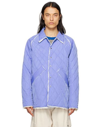 Camiel Fortgens Quilted Jacket - Blue