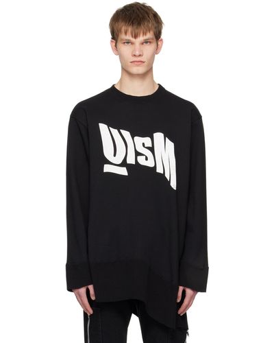 Undercoverism Asymmetric Sweatshirt - Black