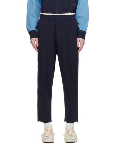 Camiel Fortgens Tape Trousers - Blue