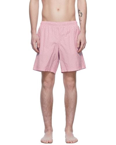 Alexander McQueen Pink Skull Dots Swimsuit
