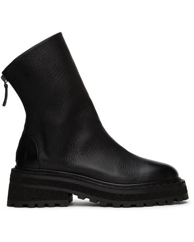 Marsèll Carro Zip Boots - Black