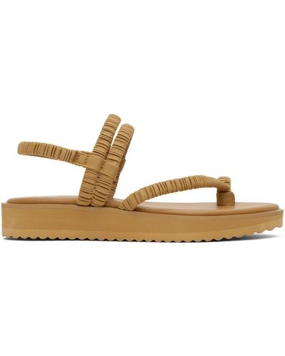 Pleats Please Issey Miyake Flat sandals for Women | Online Sale up to ...