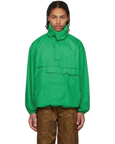 Situationist Ssense Exclusive Reversible Jacket - Green