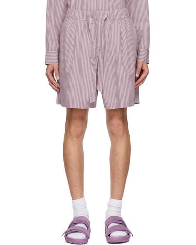 Tekla Birkenstock Edition Pajama Shorts - Pink