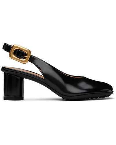 Bottega Veneta Black Atomic Court Shoes