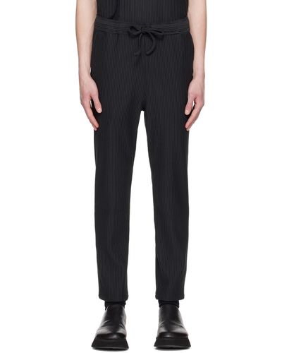 Meanswhile Uneven Trousers - Black