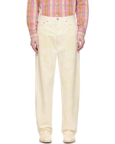 sunflower Off- Loose-Fit Jeans - White