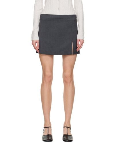 Filippa K Tailored Miniskirt - Black