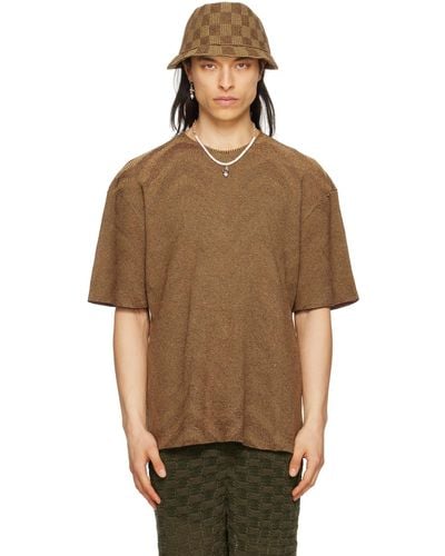 Isa Boulder T-shirt brun exclusif à ssense - Multicolore