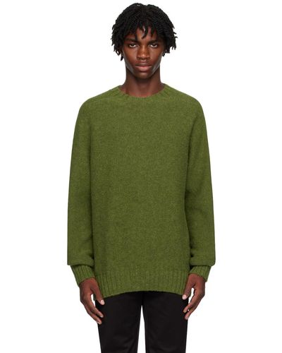 Universal Works Seamless Sweater - Green