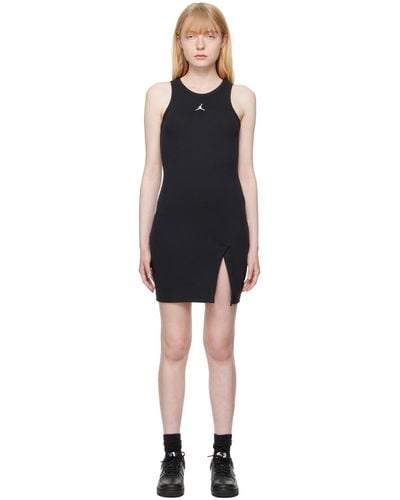 Nike Embroidered Minidress - Black