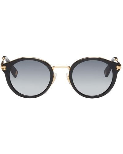 Marc Jacobs Round Sunglasses - Black