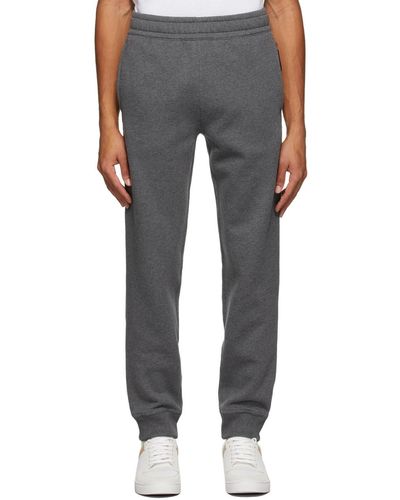 Burberry Pantalon de survêtement gris - Noir