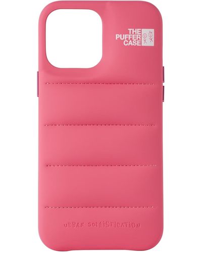 Urban Sophistication 'the Puffer' Iphone 13 Pro Max Case - Pink