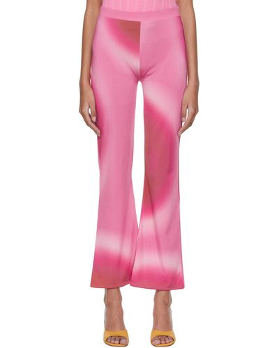 GIMAGUAS Ssense Exclusive Lea Lounge Trousers - Pink