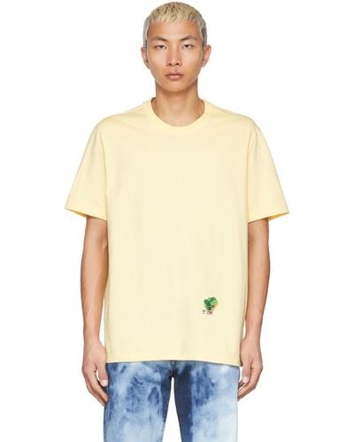 Doublet Yellow Vegetable Dyed T-shirt