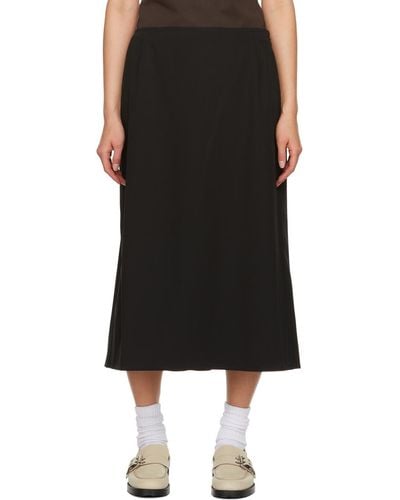 Sofie D'Hoore Secret Midi Skirt - Black