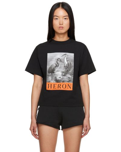 Heron Preston T-shirt 'heron' noir