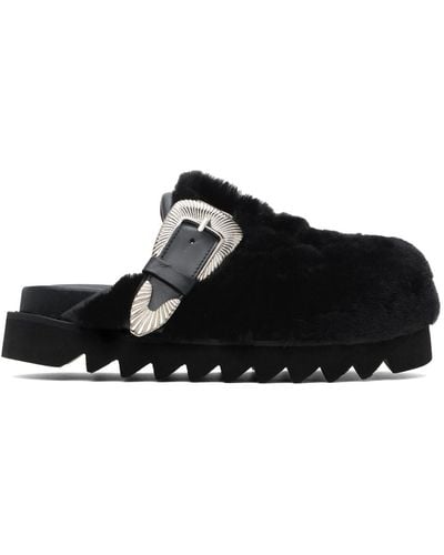 Toga Ssense Exclusive Loafers - Black