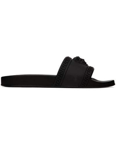 Versace Shoes > flip flops & sliders > sliders - Noir
