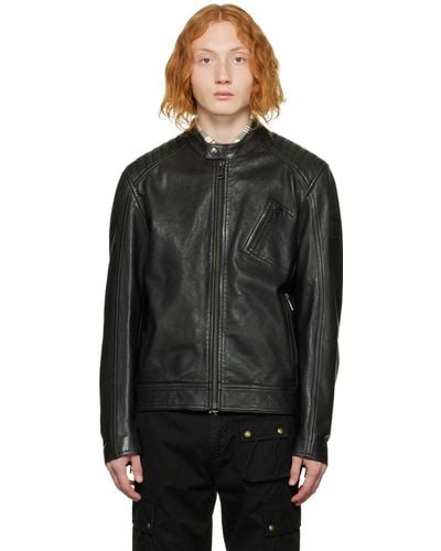 Belstaff maple deals leather jacket