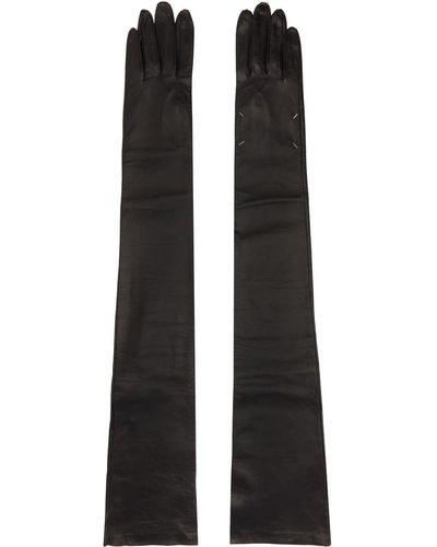 Black Maison Margiela Gloves for Women | Lyst